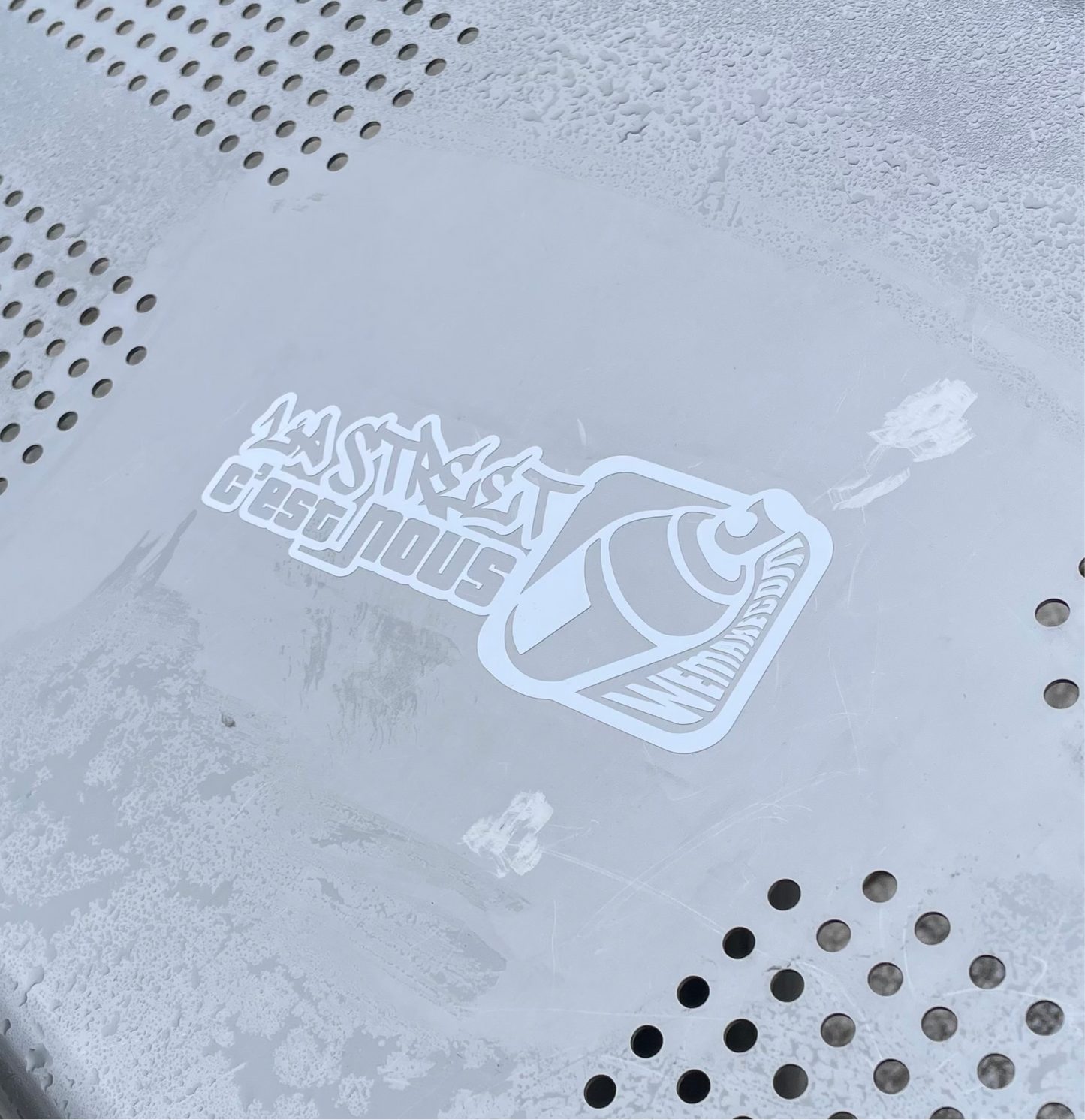 Sticker « la street c’est nous »