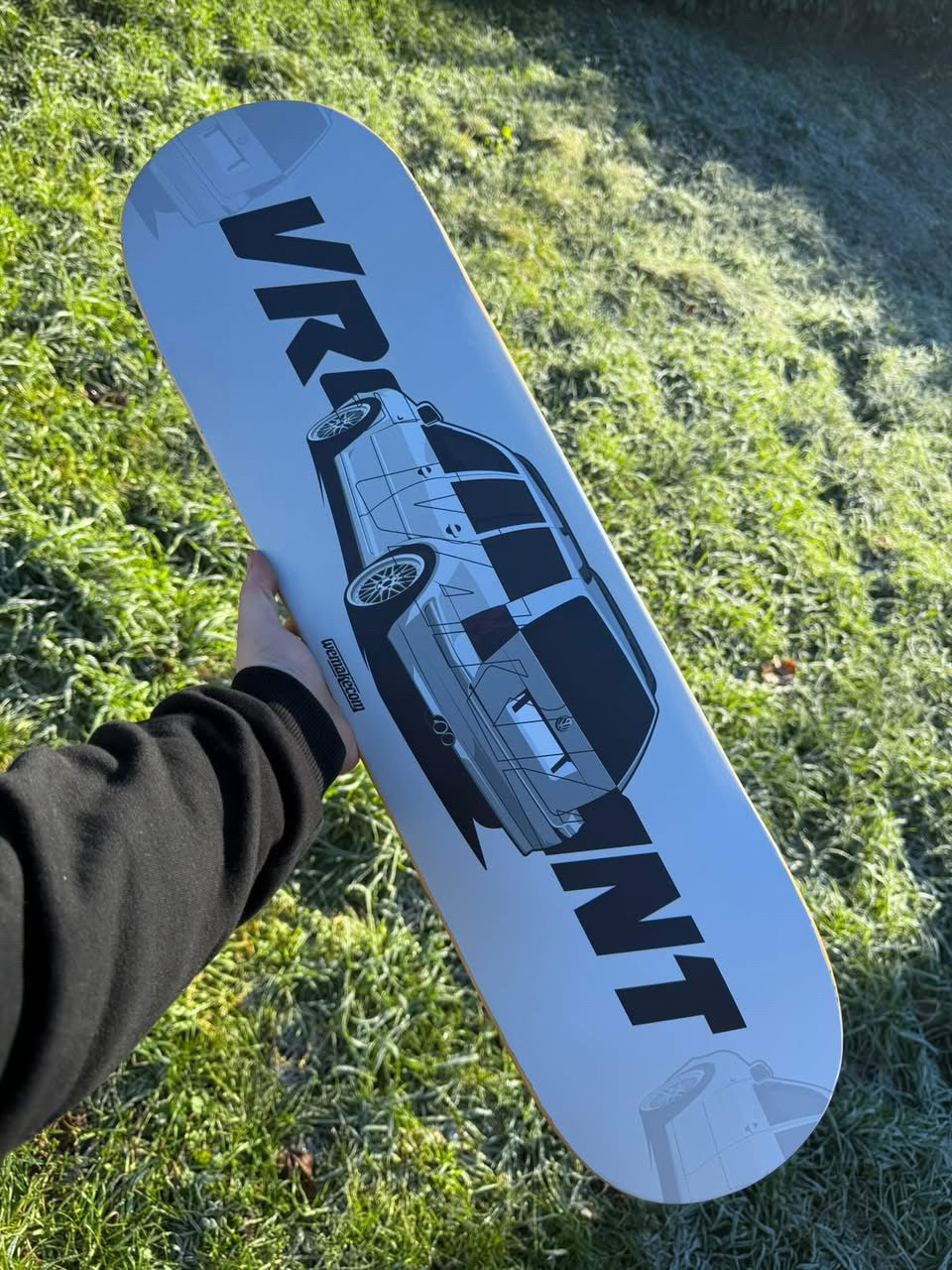 planche de skate personnalisée cadeau voiture original unique VW BORA VR6