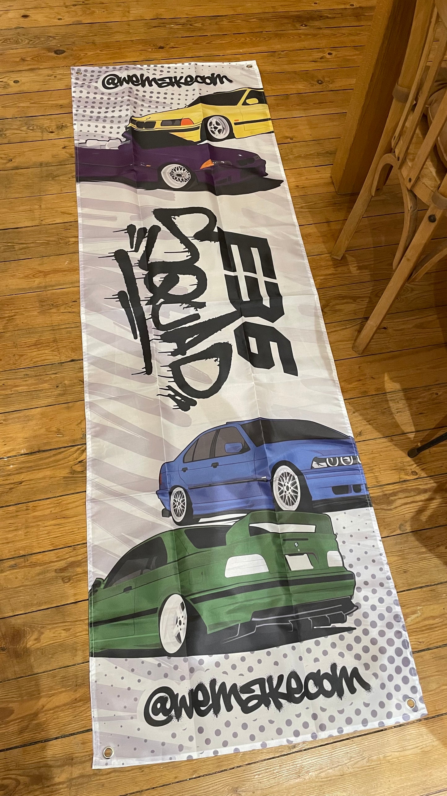 Bannière garage 200x60 E36 Squad