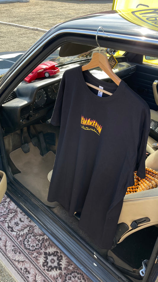 T-shirt wemakecom flamme skate