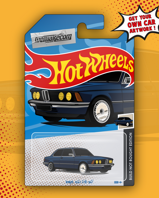 BMW E21 Hotwheels artwork